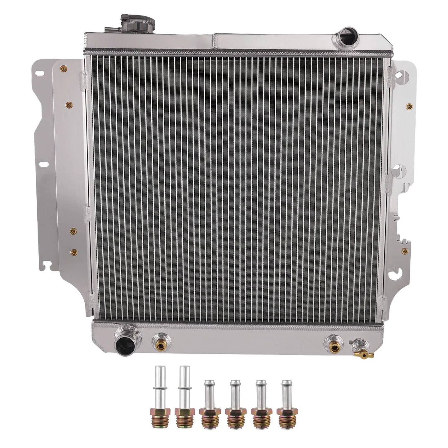 Aluminum 3 Row Radiator for Jeep Wrangler Rubicon/X (1997–2006)
