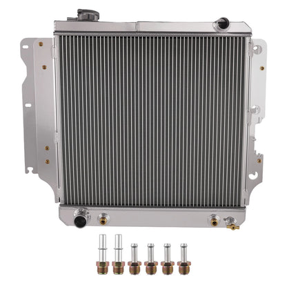 Aluminum 3 Row Radiator for Jeep Wrangler Rubicon/X (1997–2006)