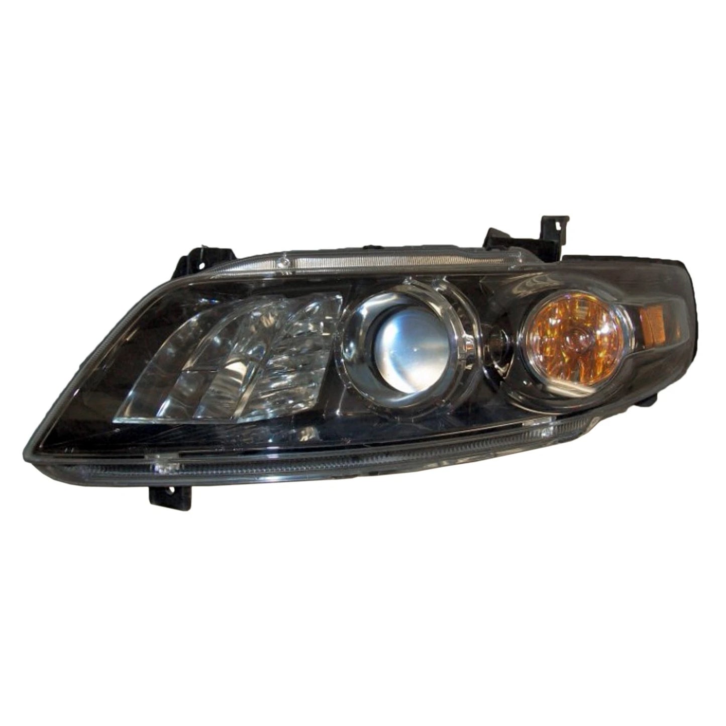Replacement Smoked Driver Side HID Head Assembly w/Smoked Lens