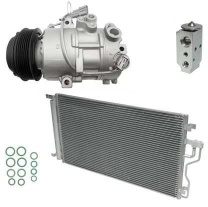 AC Compressor Kit With Condenser for Hyundai Tucson 2.0L (2015–2018)