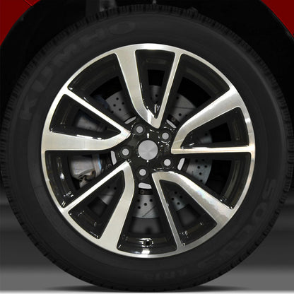 19x7 Factory Wheel (Gloss Black Machined Bright) for Nissan Rogue