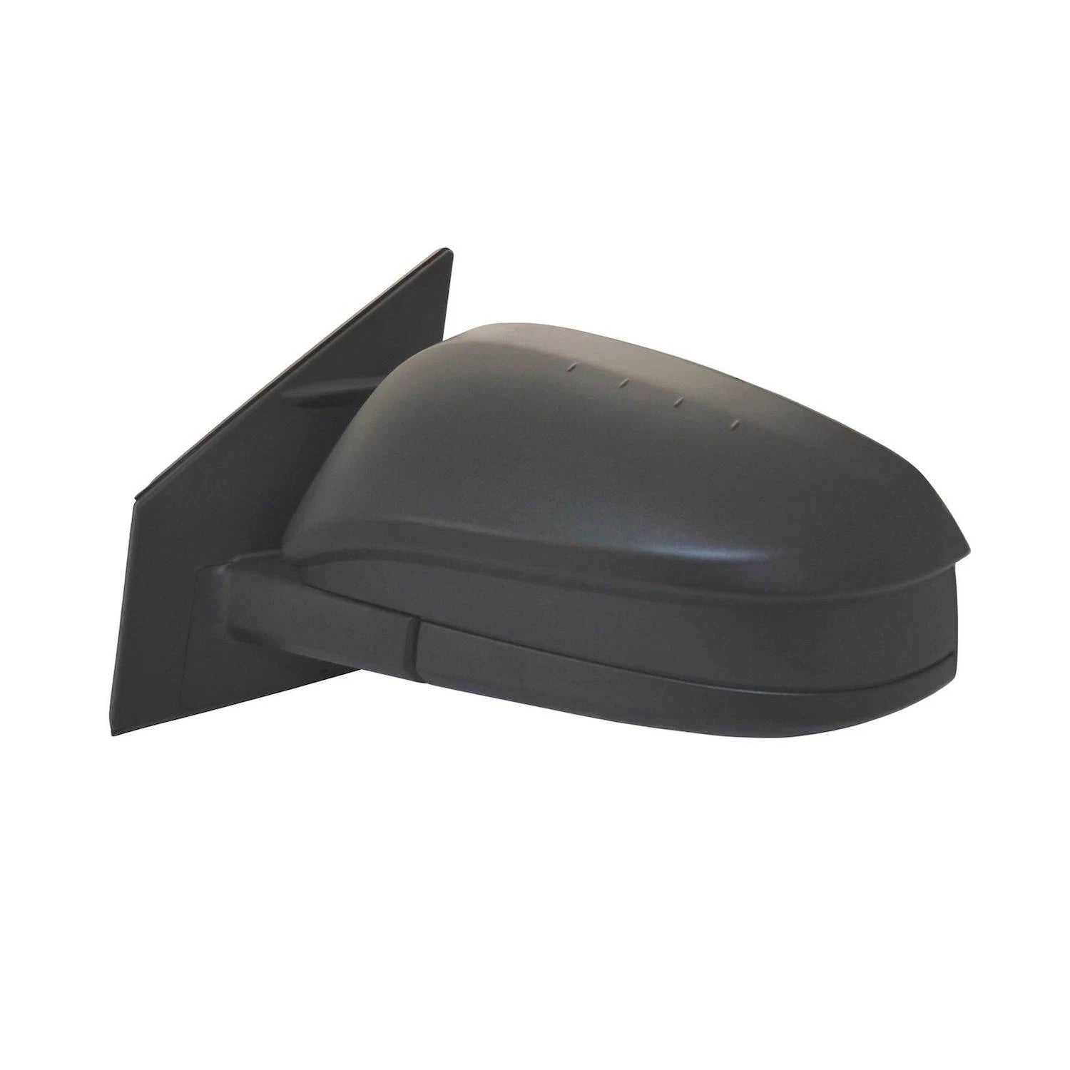 Replacement Textured Driver Side Power Door Mirror w/o Turn Signal