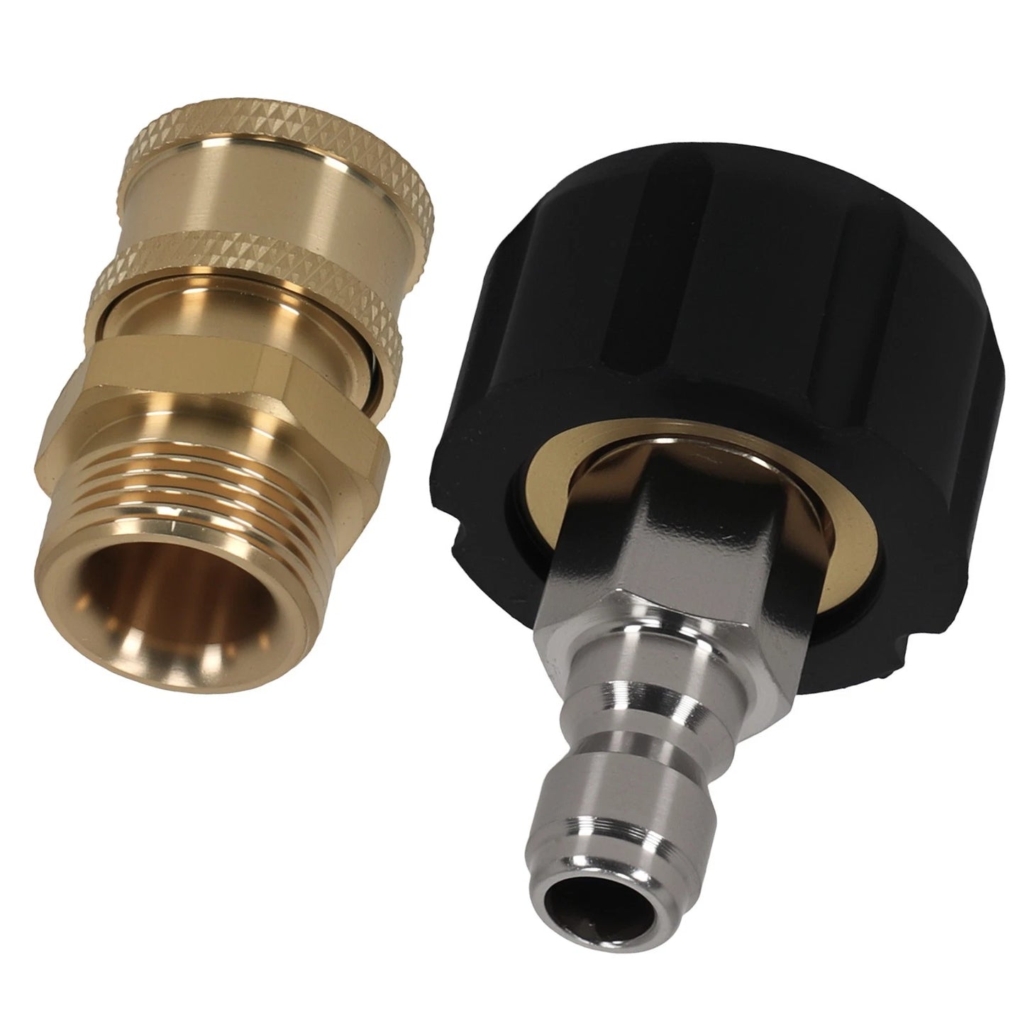 Brass Adapter for Pressure Washer Hose Quick Connect (5000–5000PSI)