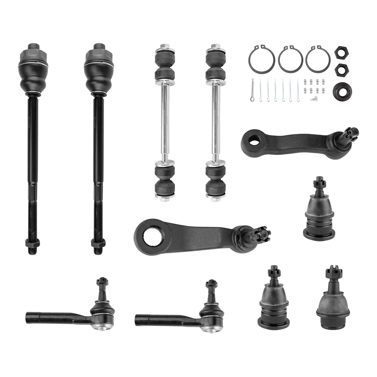Complete Front Suspension Kit for Chevy Silverado Tahoe GMC Sierra 1500 4WD (2014–2018)