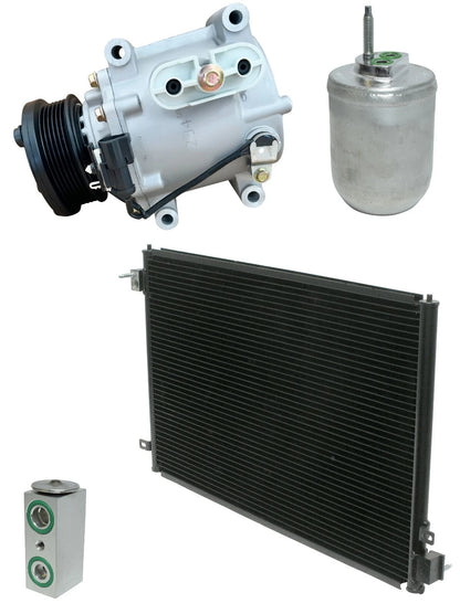 AC Compressor Kit With Condenser Replacement for Ford Thunderbird 3.9L (2004–2004)
