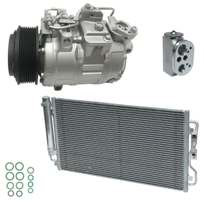 AC Compressor Kit With Condenser for BMW 435i xDrive Gran Coupe (2015–2015)