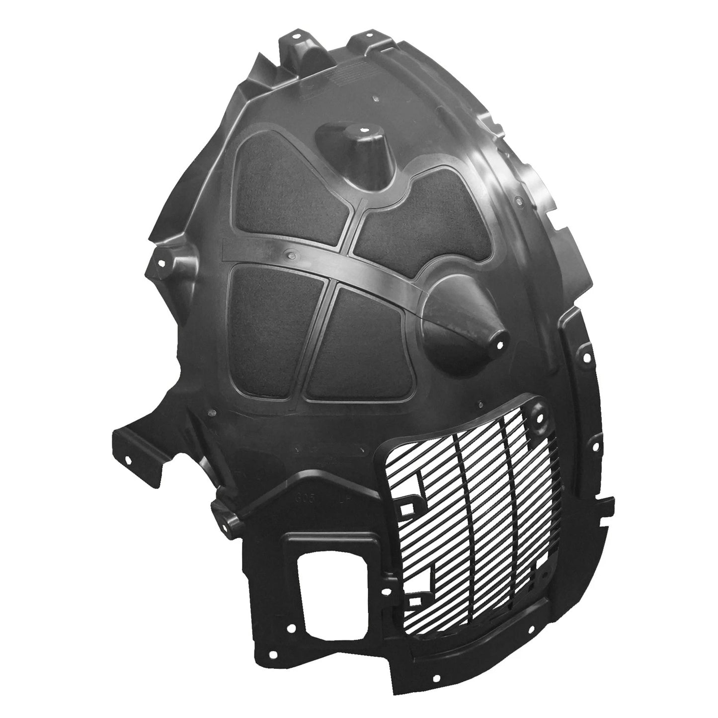 Replacement Polypropylene/PET Plastic Front Driver Side Fender Splash Shield