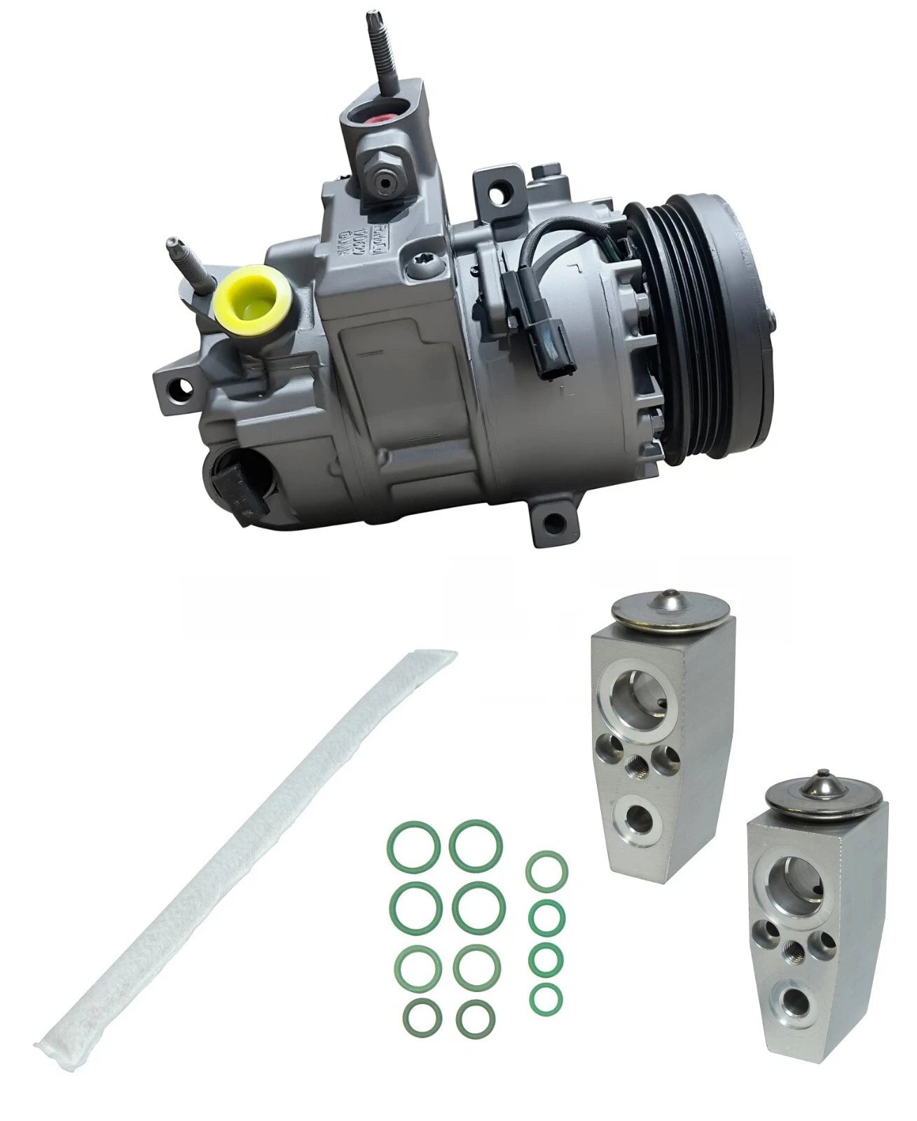 AC Compressor Kit Replacement for Ford Transit-350 HD 3.5L (2022–2023)
