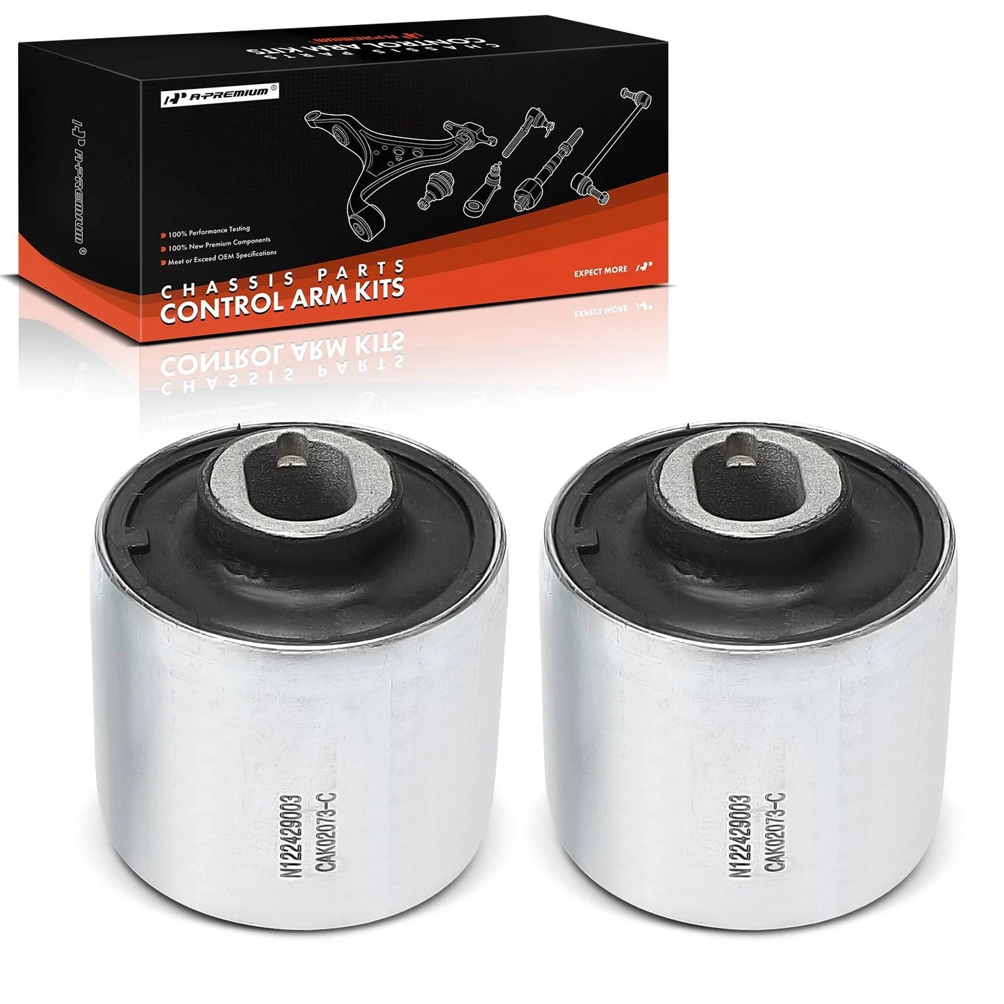 2X Front Lower Control Arm Bushing for Mercedes-Benz C230 (2001–2007)