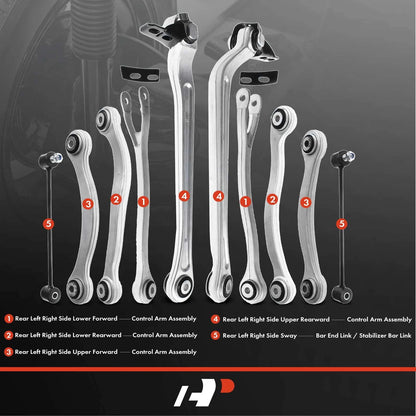 10x Rear Control Arm Bar Link for Mercedes-Benz E320 E350 (2003–2009)