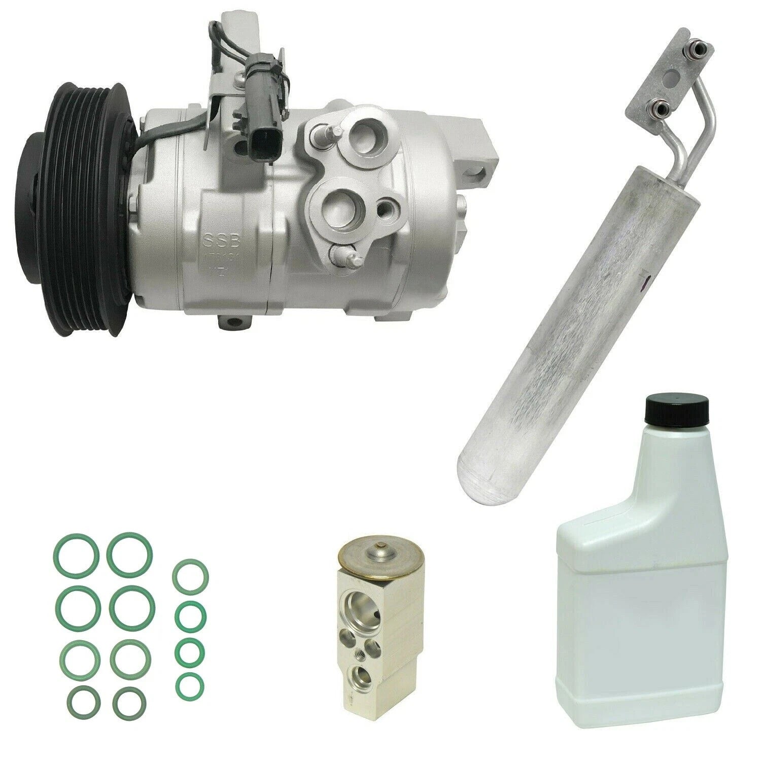 AC Compressor Kit Replacement for Isuzu Giga (2011–2017)