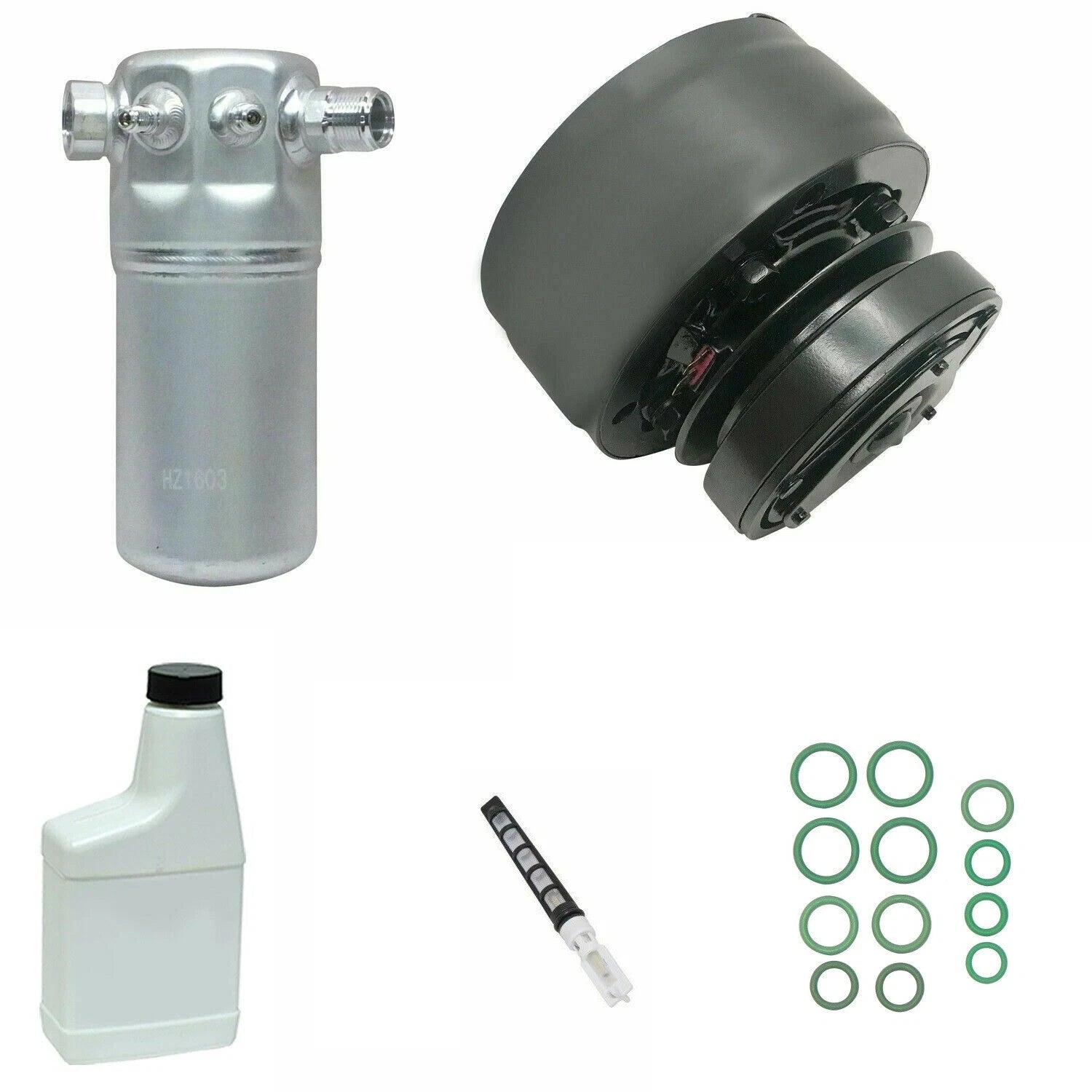 AC Compressor Kit OEM Replacement for Kia Forte (2015–2016)
