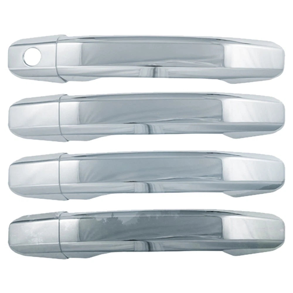 Door Handle Covers for 2014-2018 Chevy Silverado 1500 (Chrome Set of 4)