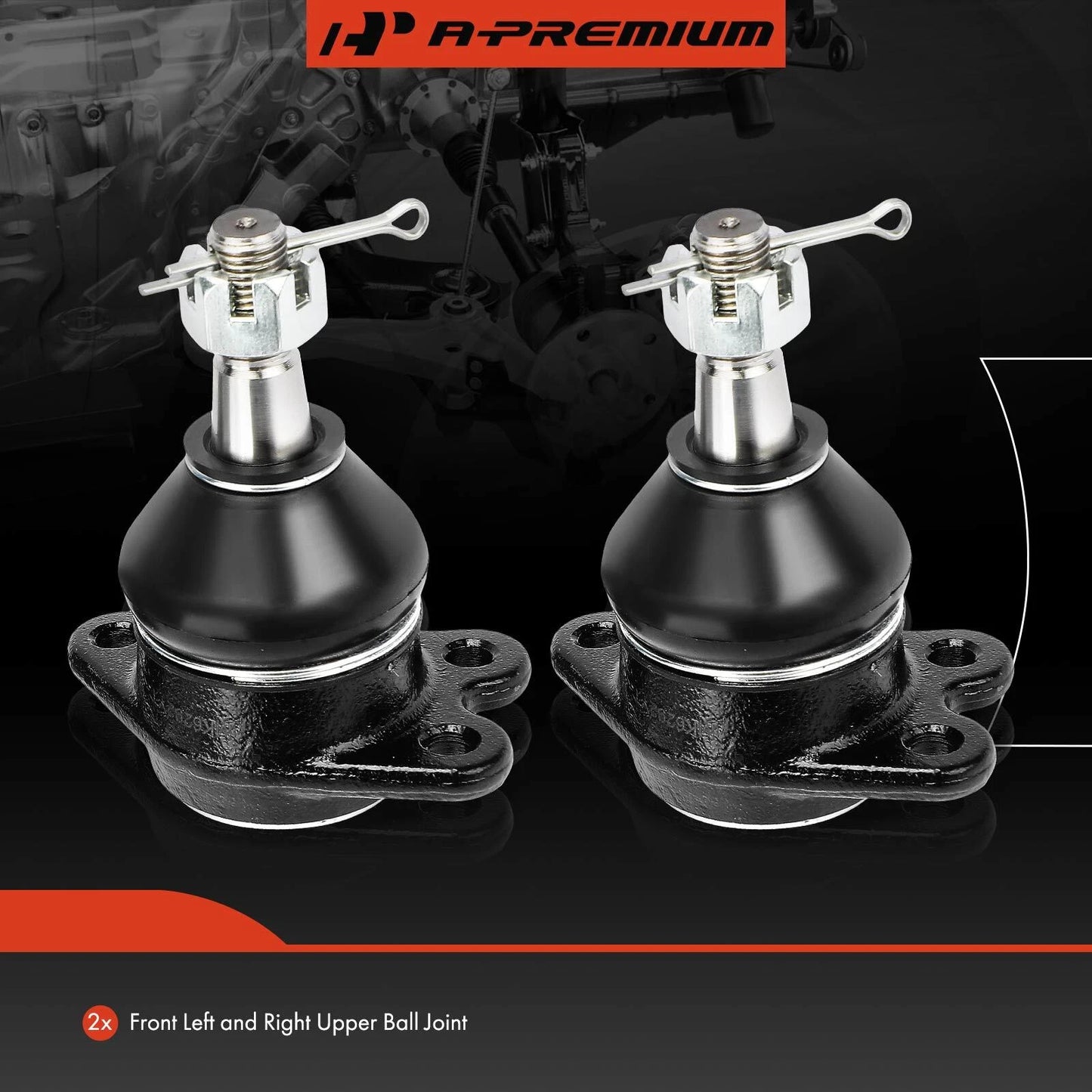 2X Front Upper Ball Joint for Chevrolet Tahoe GMC Yukon (1995–2000)