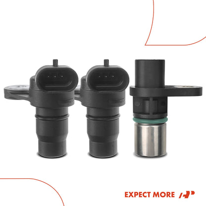 2X Camshaft & Crankshaft Position Sensor for Chevrolet Trailblazer (2002–2009)