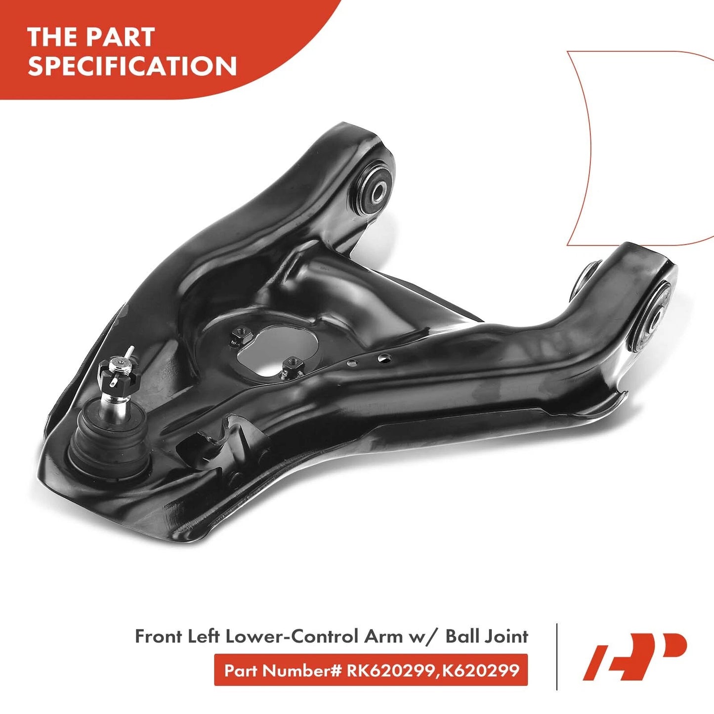 2X Front Lower Control Arm with Ball Joint for Chevy Tahoe (2000–2006)