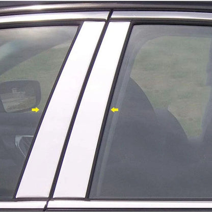 4pc Luxury FX Chrome Pillar Post Trim Replacement for Nissan Altima (2013–2018)