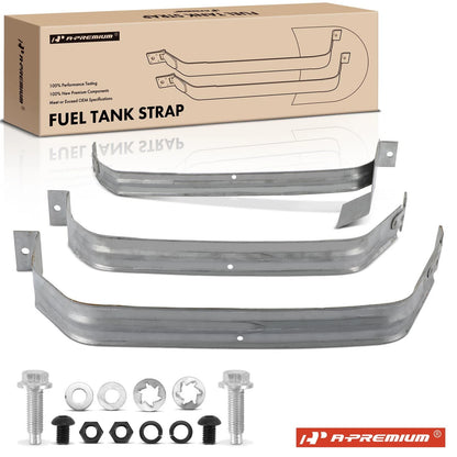 3X Steel Fuel Tank Straps for Chevrolet Venture (1997–2005)
