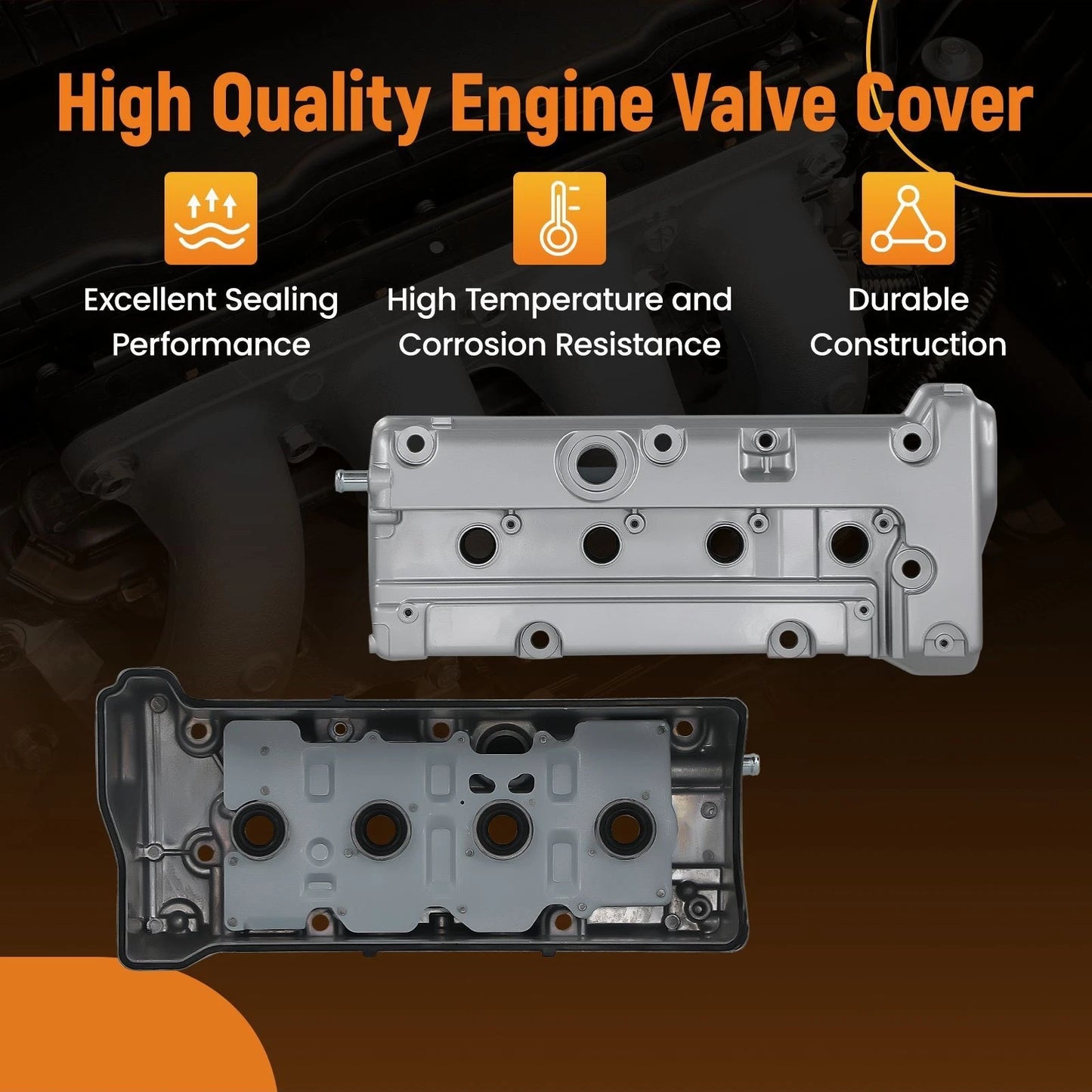 Cylinder Head Cover for Honda Element Accord CR-V (2003–2011) 2.4L