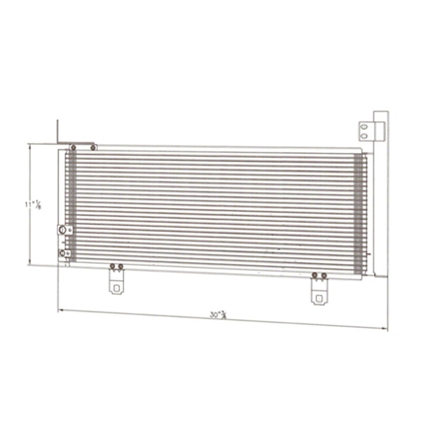A/C Condenser Replacement for Toyota Camry Hybrid (2007–2011)