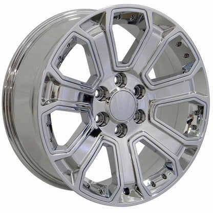 Chrome Wheel 20x8.5 Replacement for 2003–2008 GMC Savana