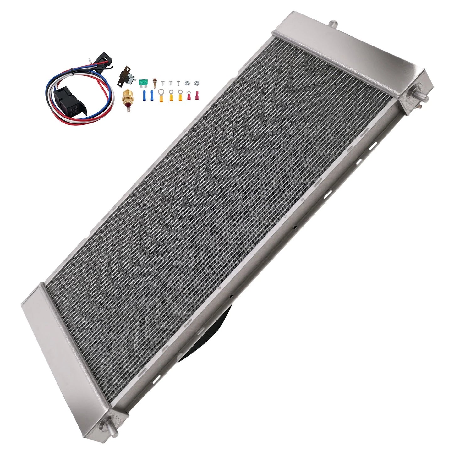Aluminum 3-Row Radiator with Fan Shroud for Cadillac Escalade (2002–2011)