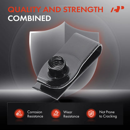 50Pcs M6-1.0 Steel U-Type Nut for Chevrolet Equinox Malibu (2010–2023)