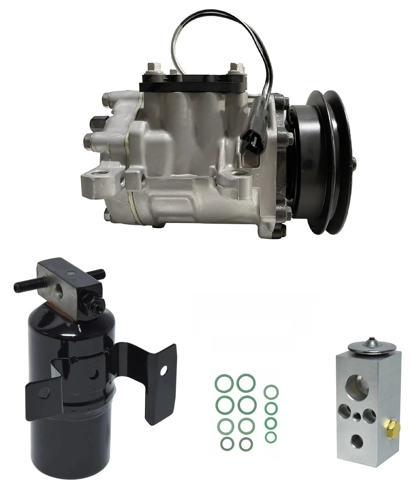 AC Compressor Kit Replacement for Plymouth Sundance 2.2L 2.5L (1990–1990)