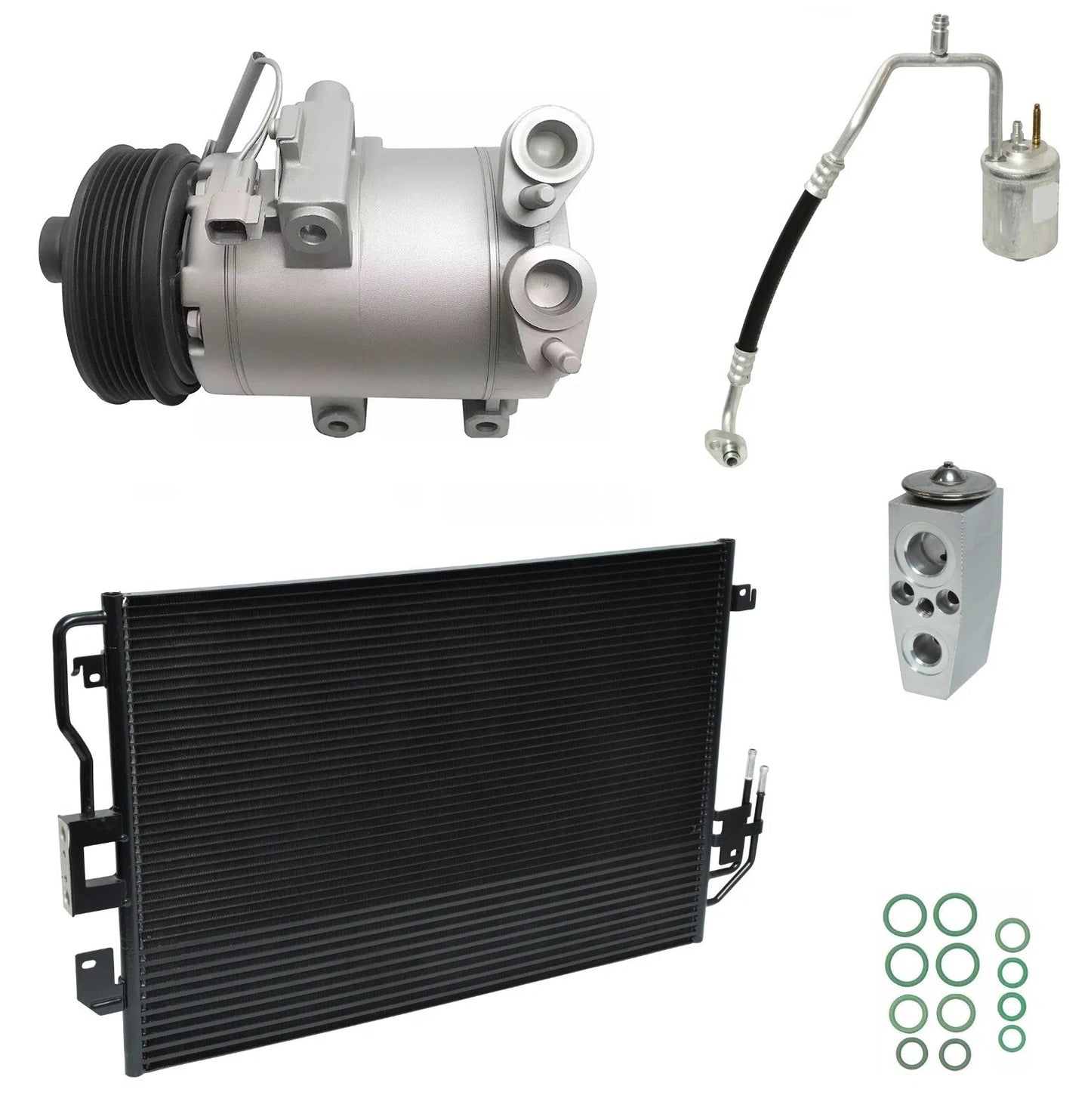 AC Compressor Kit with Condenser for Mazda Tribute 2.5L (2008–2011)