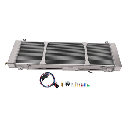 Cooling Radiator Shroud Fan Aluminum for Jeep Cherokee XJ (1991–2001)