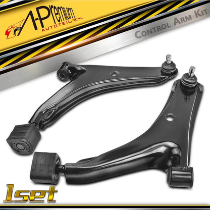 2X Front Lower Control Arm with Ball Joint for Chevrolet Metro (1998–2001)