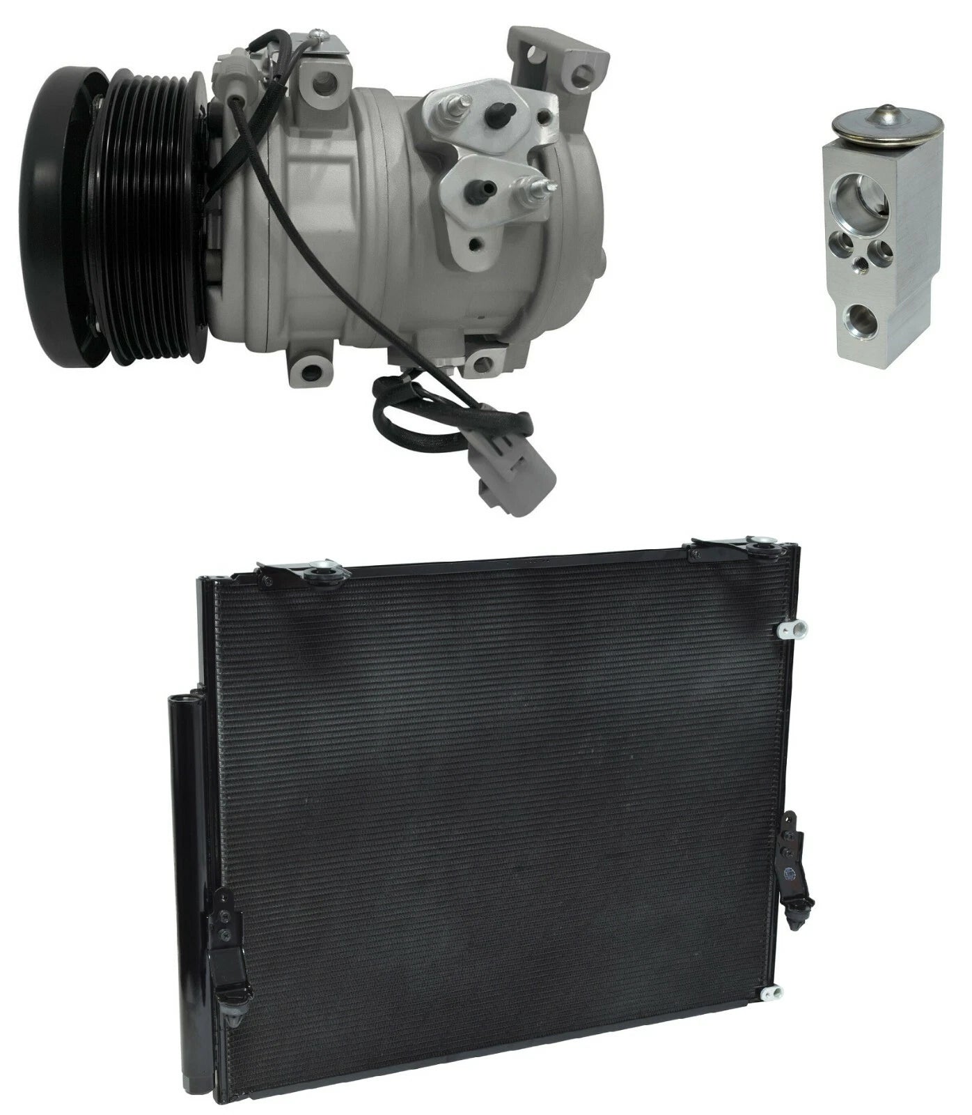 AC Compressor Kit With Condenser for Toyota Tundra 4.6L (2018–2019)
