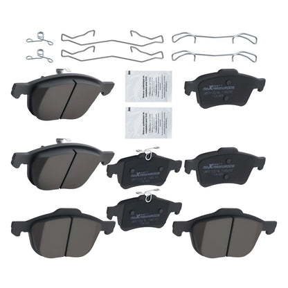 Front Rear Ceramic Brake Pads Set for Ford Escape and Focus (2013–2018)
