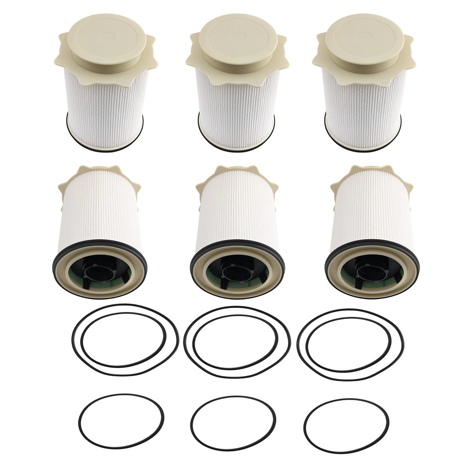 Fuel Filter Set for Ram 2500 3500 4500 5500 6.7L Cummins Diesel (2011–2017)