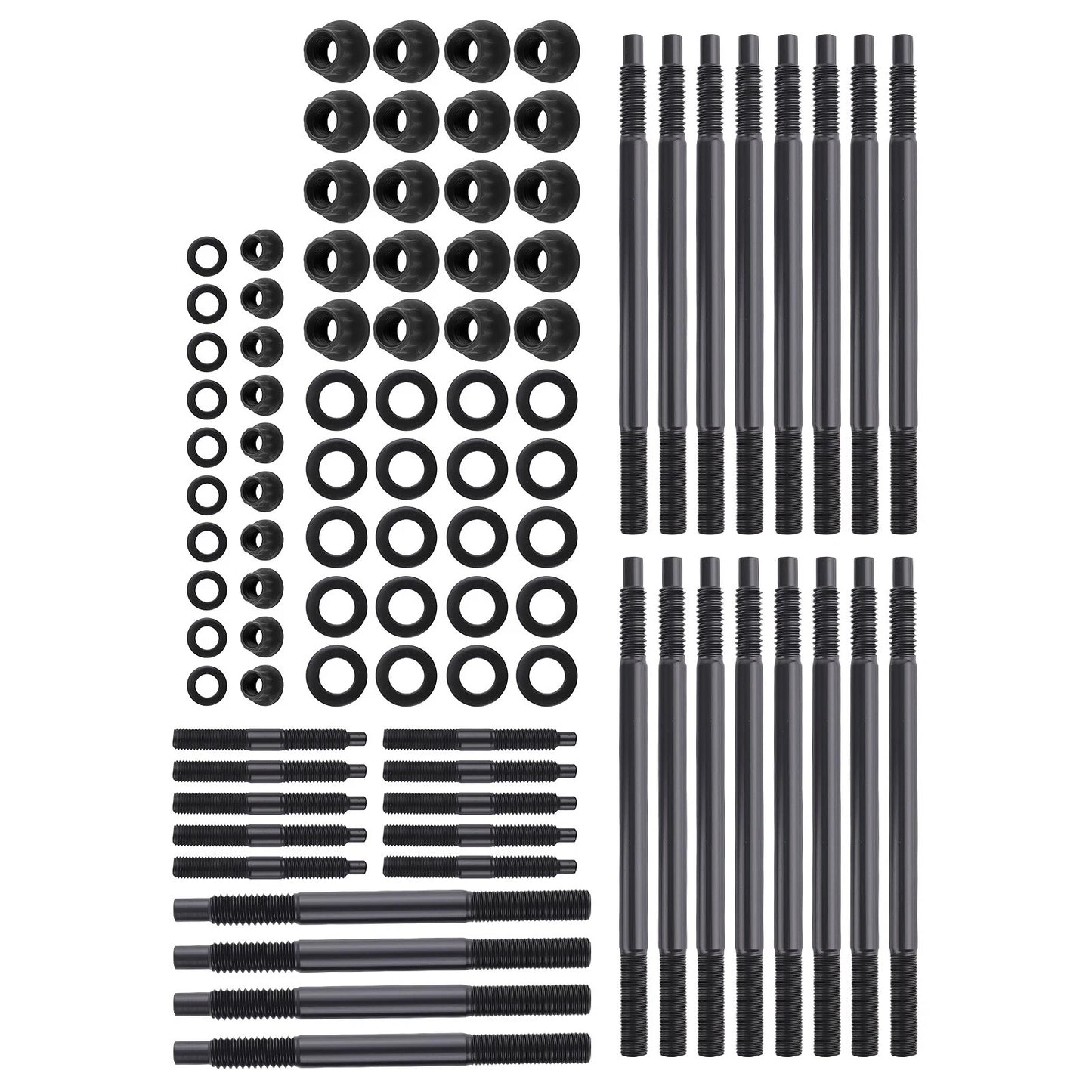 Head Stud Kit for Chevrolet Silverado 4.8L 5.3L 6.0L (1999–2003) Chromoly 8740