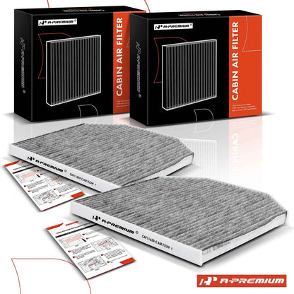 2X Activated Carbon Cabin Air Filter for Chevrolet Caprice SS (2014–2017)