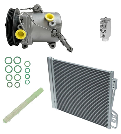 AC Compressor Kit With Condenser for Smart Fortwo 1.0L (2011–2015)