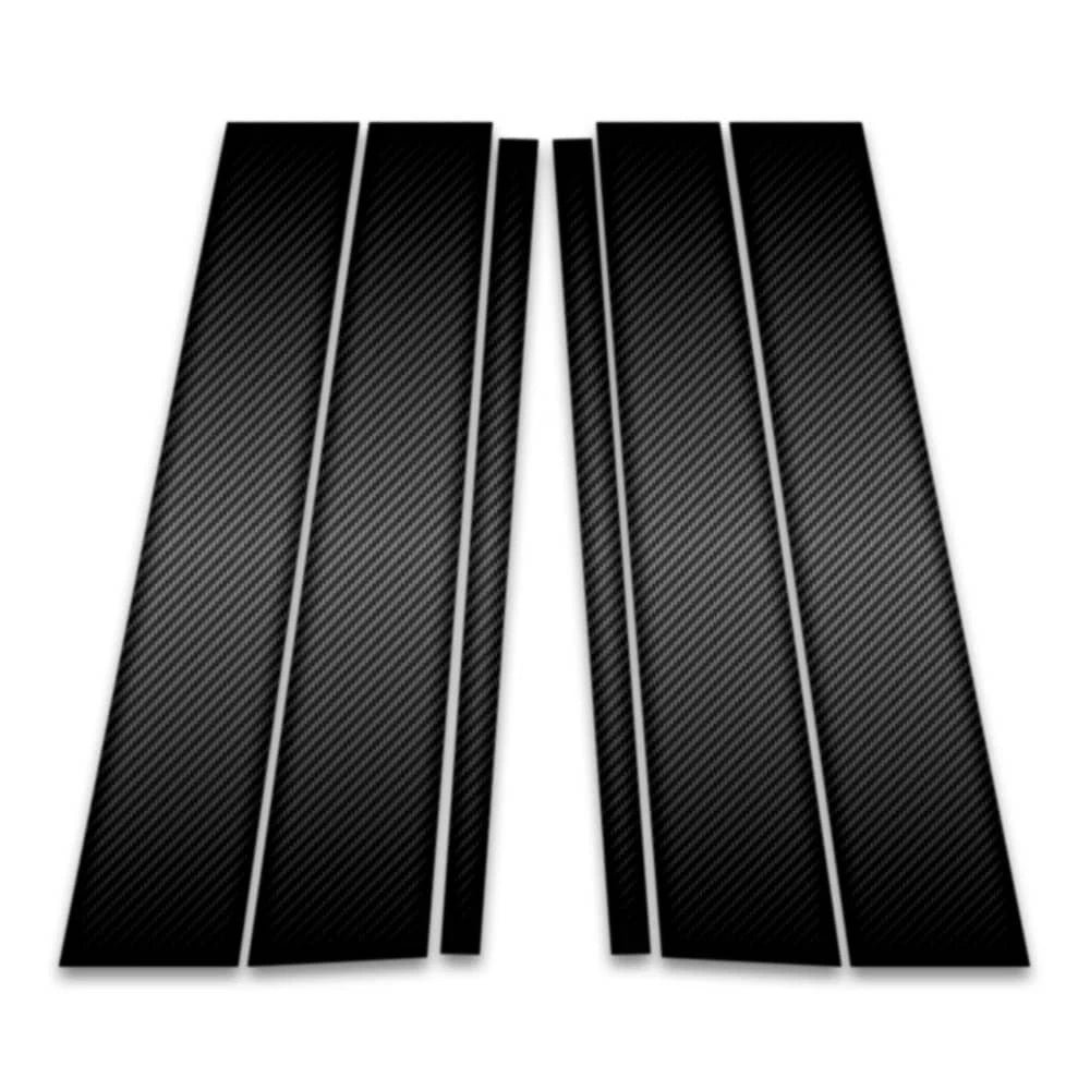 6pc Carbon Fiber Pillar Post Covers for 2004-2013 Land Rover Range Rover Sport