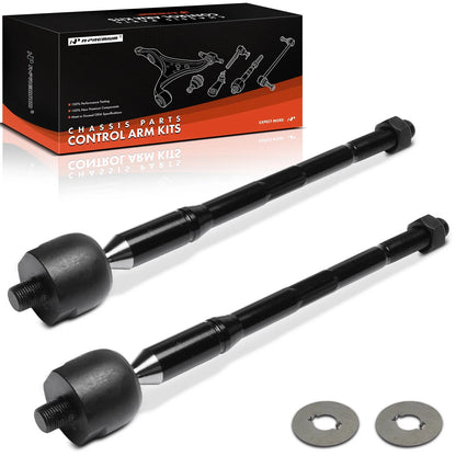 2X Front Inner Tie Rod Ends for Chevy Silverado 1500 GMC Sierra 1500 (2007–2018)
