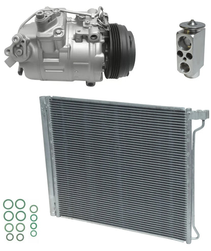 A C Compressor Kit with Condenser for BMW X6 4.4L Turbo (2015–2015)