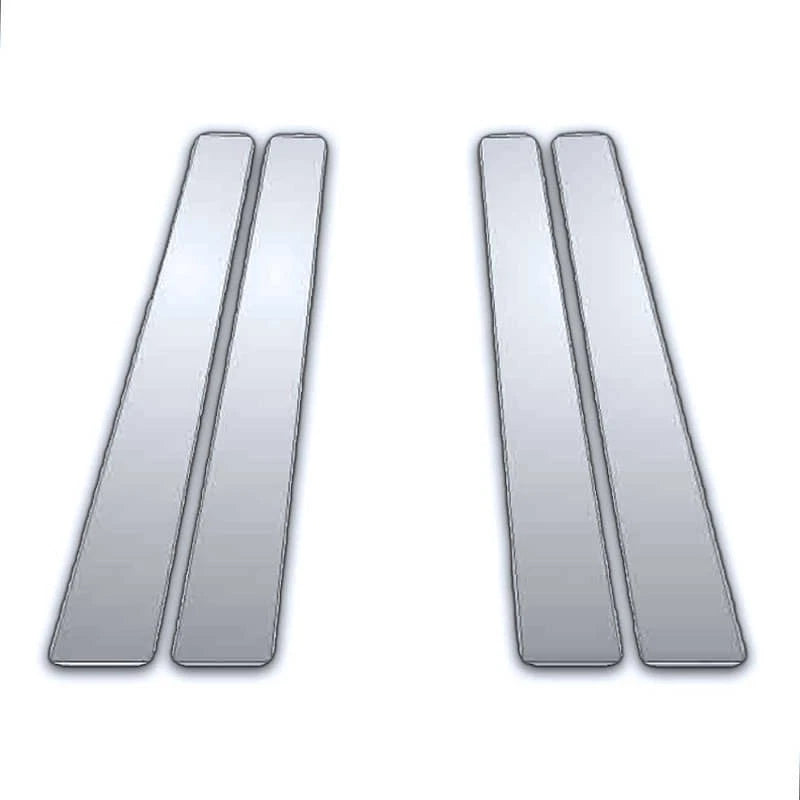 4Pc Chrome Pillar Post Covers Replacement for Lexus GX 470 (2002–2009)
