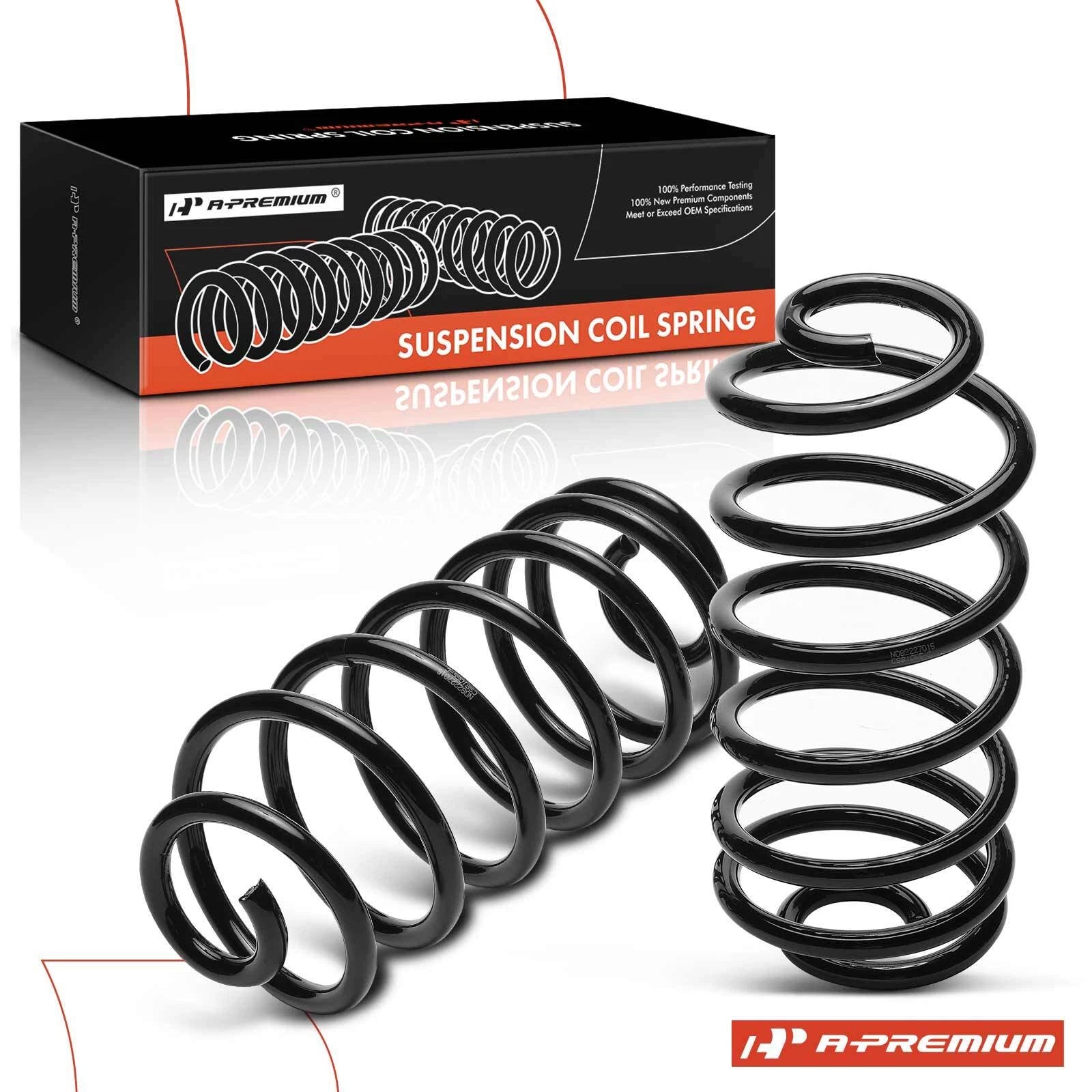 2X Rear Coil Spring for Chevy HHR (2008–2010) Cobalt (2005–2010) Pontiac G5 Saturn