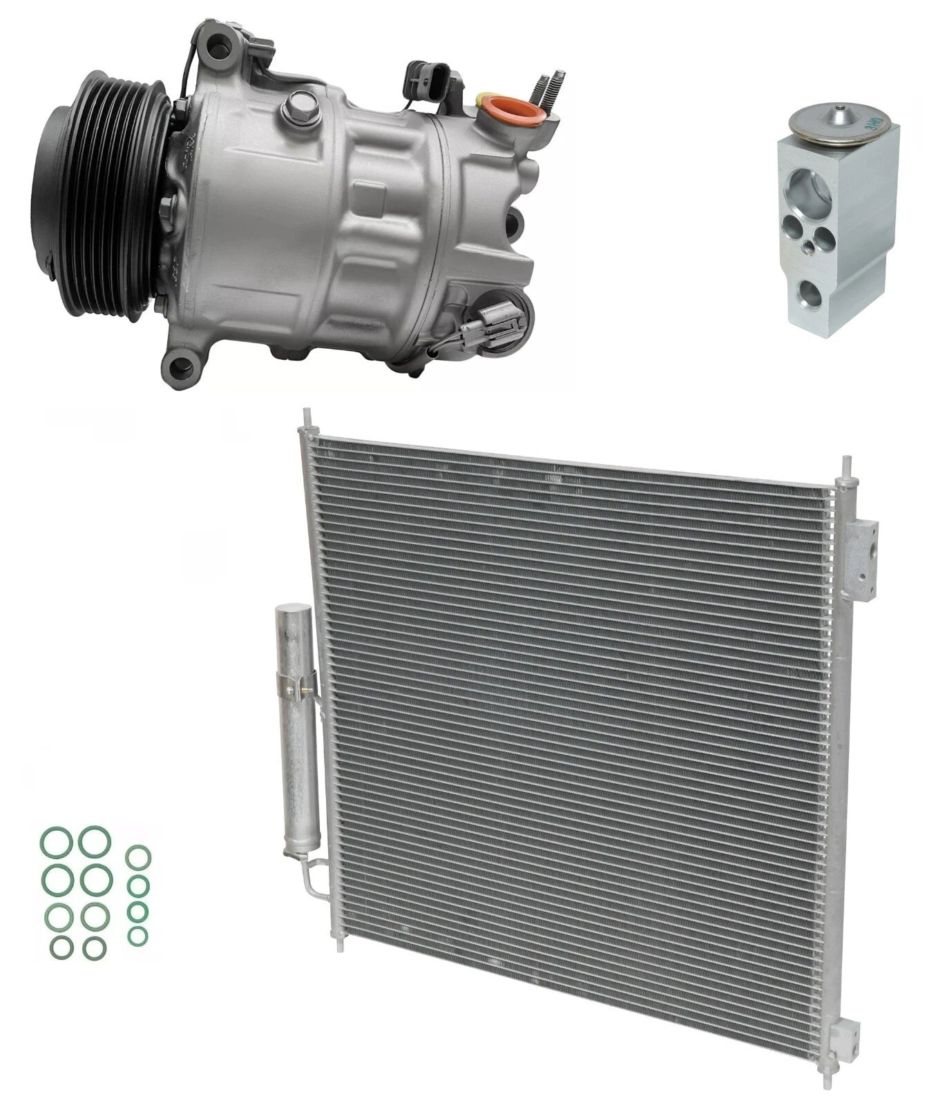 A C Compressor Kit With Condenser for Range Rover Sport 3.0L (2020–2022)