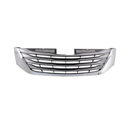 Replacement Gray Chrome Plastic Front Grille For 2015-2017 Toyota Sienna