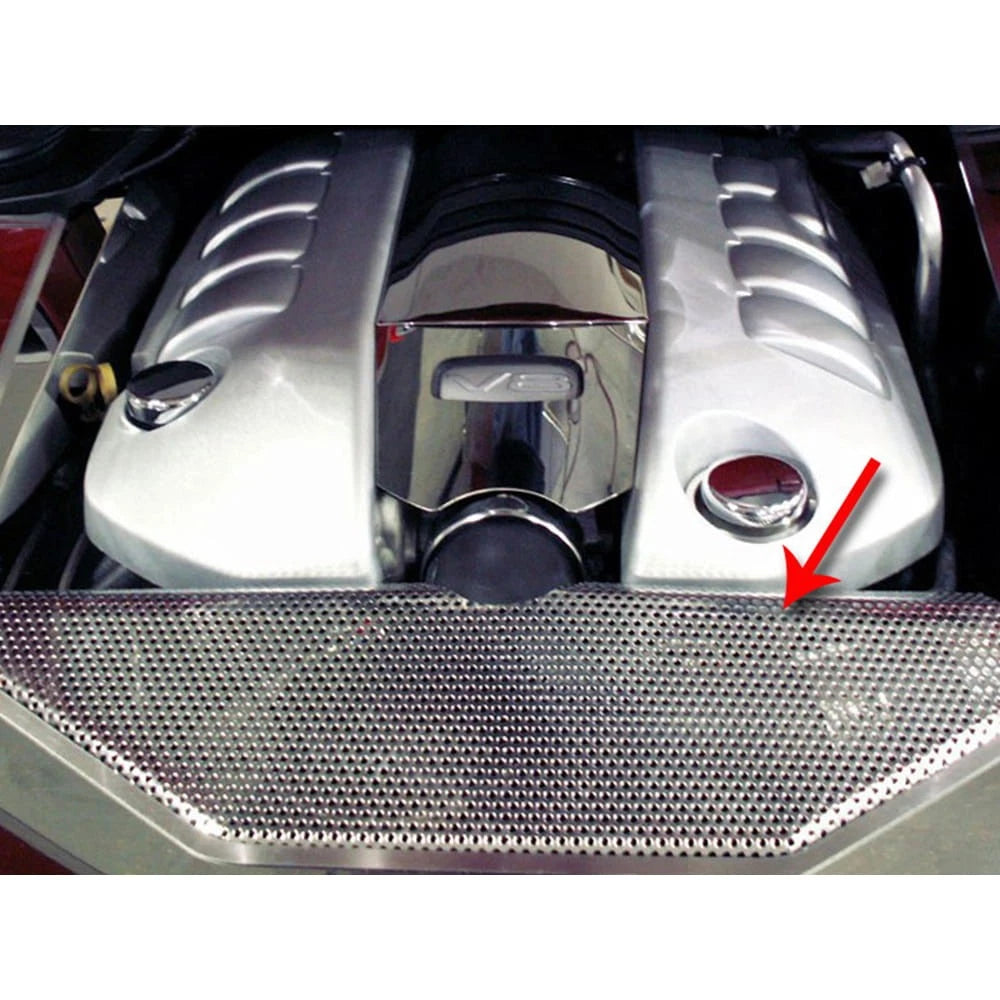 Air Capacitor Cover Polished Stainless Steel Replacement for Pontiac G8 (2008–2009)