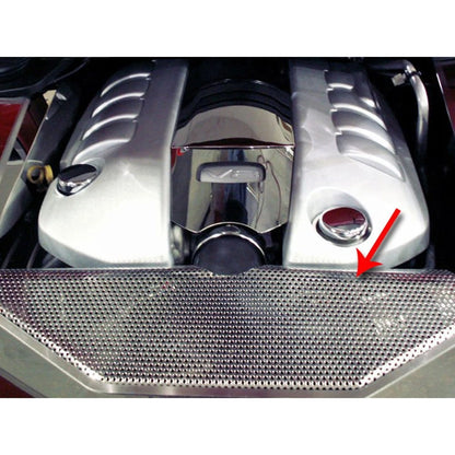 Air Capacitor Cover Polished Stainless Steel Replacement for Pontiac G8 (2008–2009)