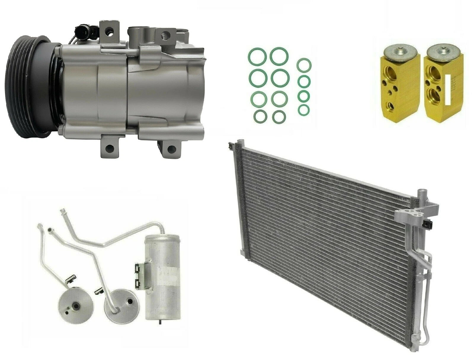 AC Compressor Kit Replacement for Mercedes-Benz GLE 350 (2016–2019)