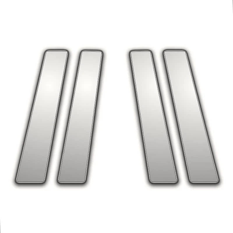 Chrome Pillar Post Covers Kit 4Pc Replacement for Infiniti I30 (2000–2004)