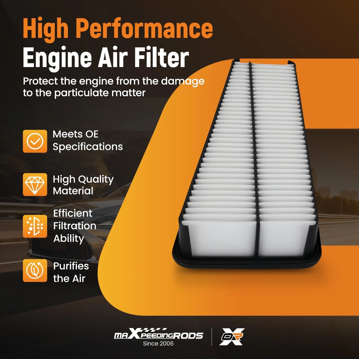 Air Filter for Toyota FJ Cruiser (2007–2009)