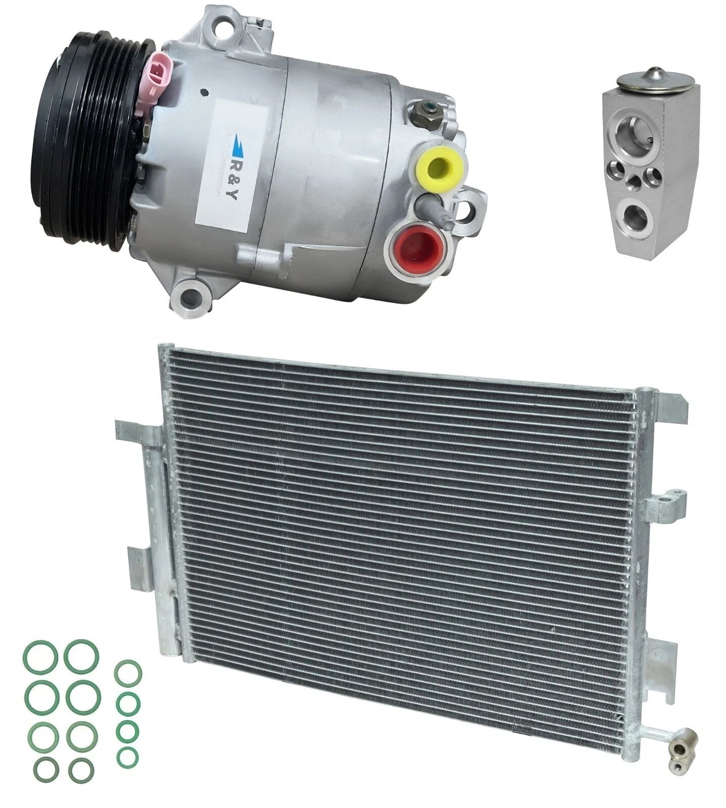A/C Compressor Kit with Condenser for Cadillac XLR 4.6L (2008–2008)